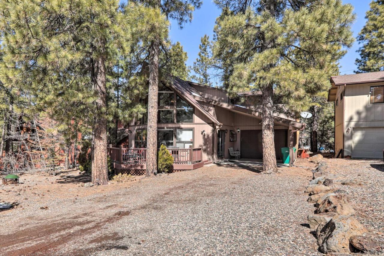 Munds Park Cabin With Fire Pit And Wraparound Porch! Exterior foto